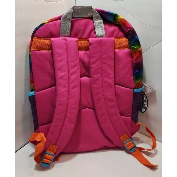 NWT Metallic Rainbow Sequin  School Backpack Bag Wonder Nation ~794A - Picture 4 of 9